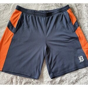 True Fan Genuine Merchandise Shorts Size L Detroit Tigers drawstring elastic